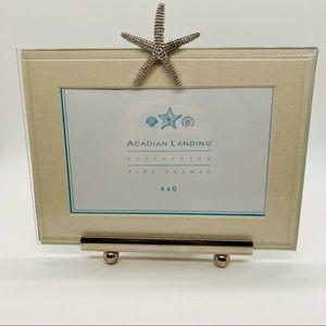 NWT Acadian Landing Collection Fine Frames 4” x 6” Silver